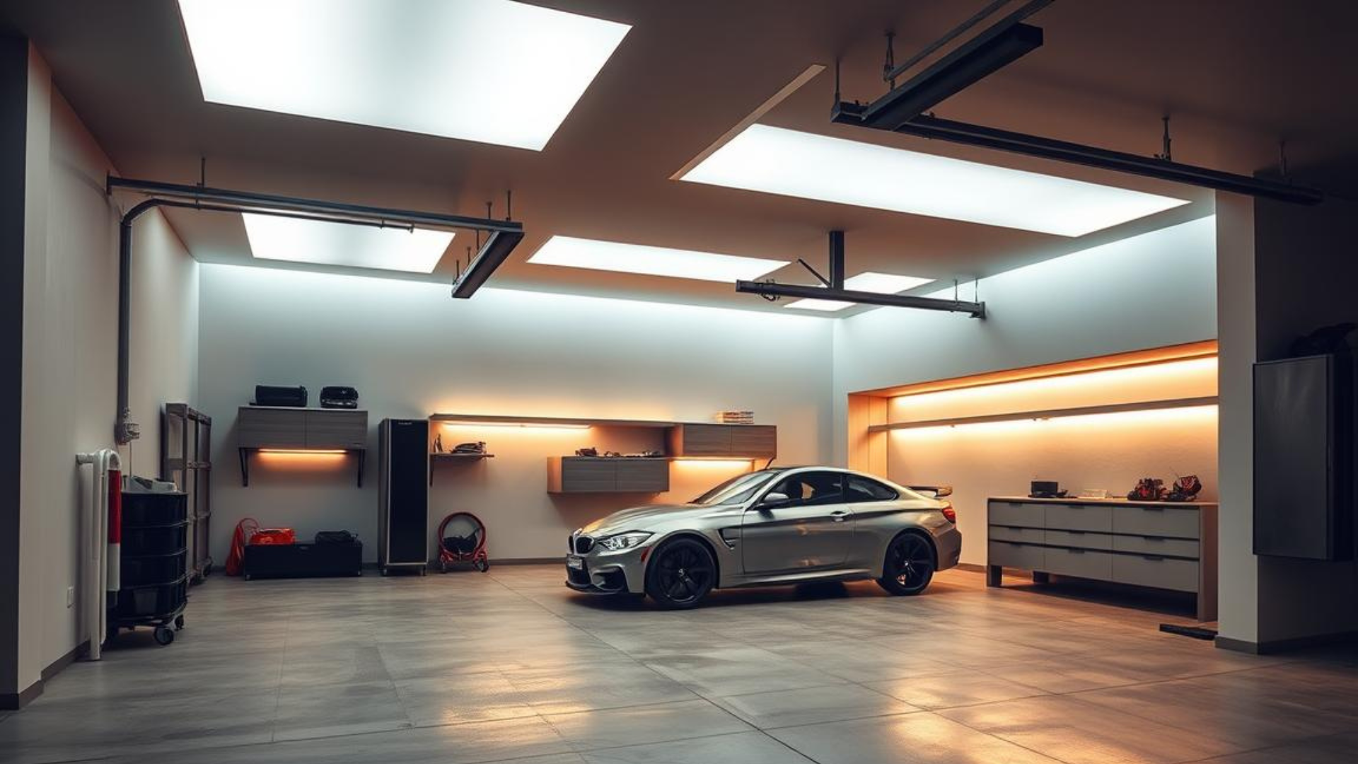 Iluminação de garagem, LED Embutida qualidade e sofisticação.png