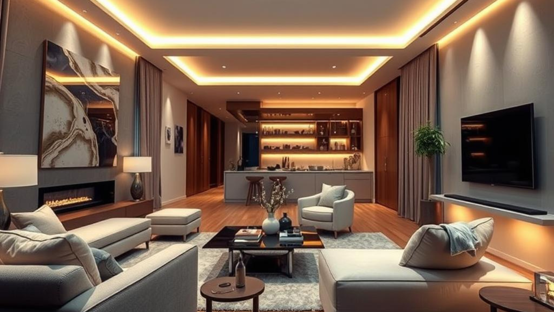 Iluminação embutida ou LED: guia para cada ambiente