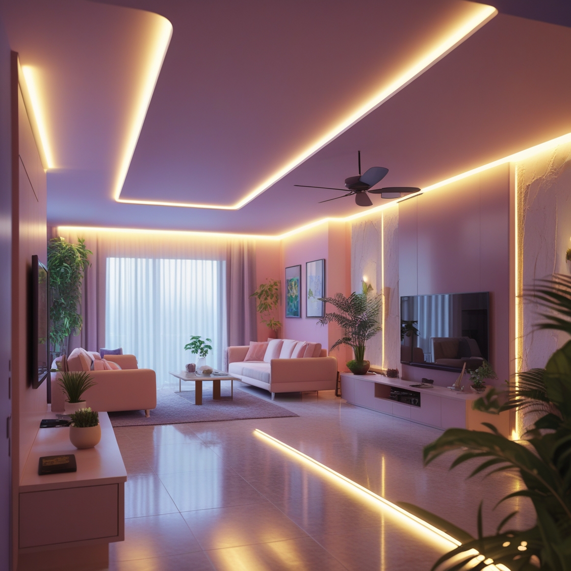 Como instalar fitas de LED