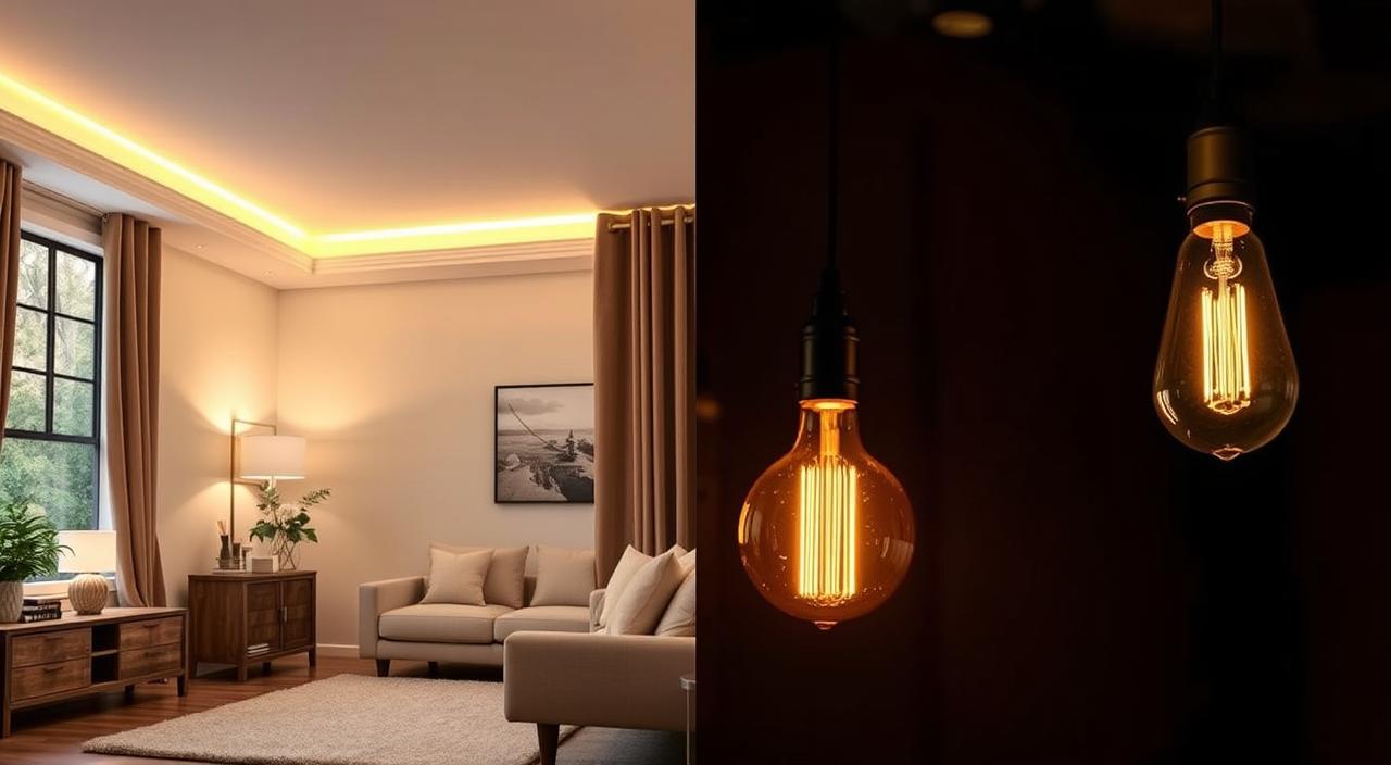 Escolha a iluminação ideal: LED ou lâmpada comum?