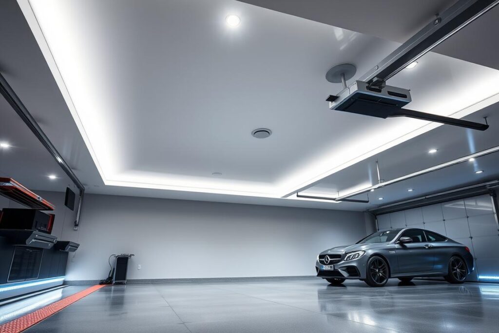 Iluminação de garagem
