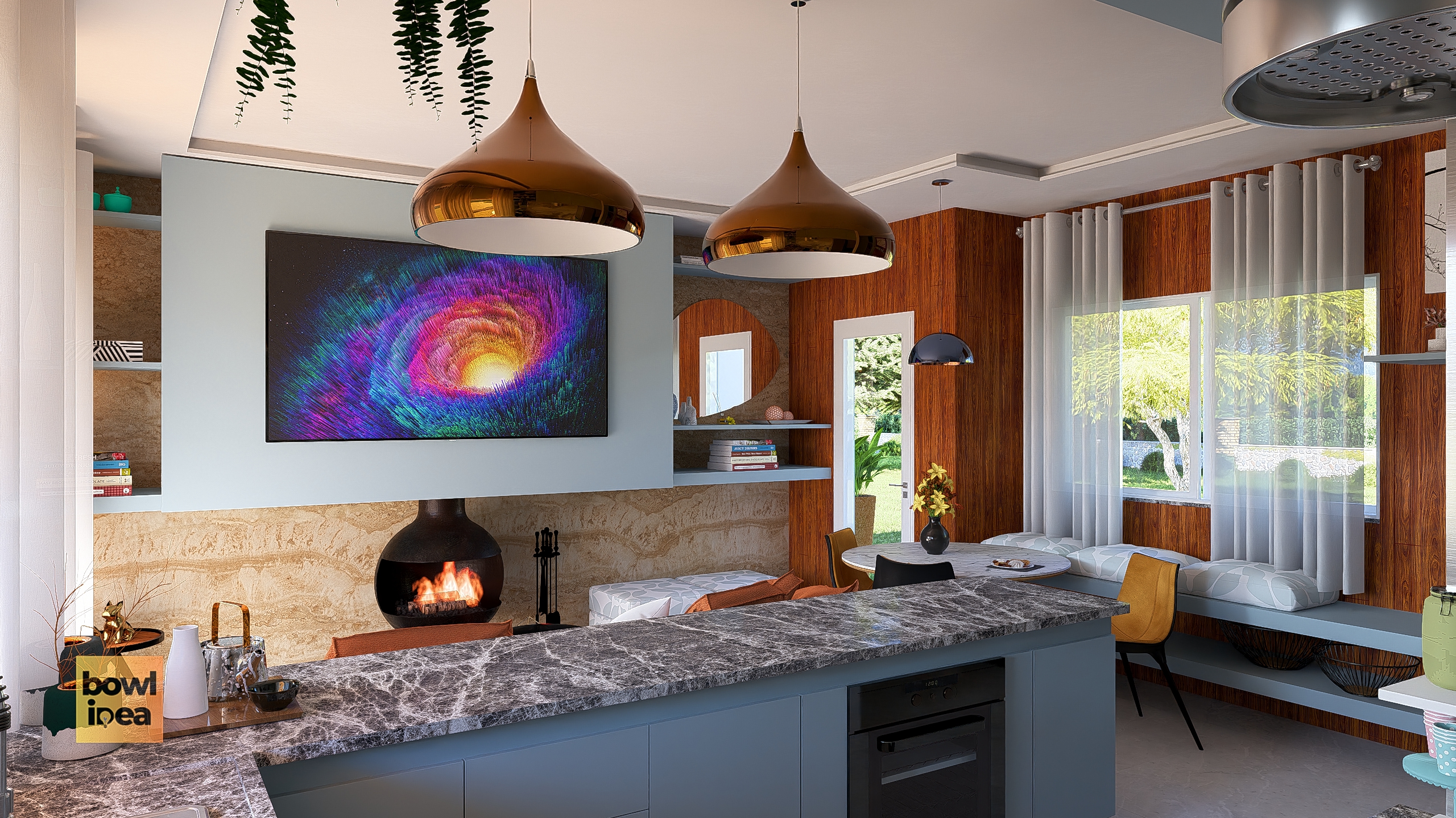 5 Ideias para Integrar Sala e Cozinha com Estilo e Funcionalidade Bowl Idea