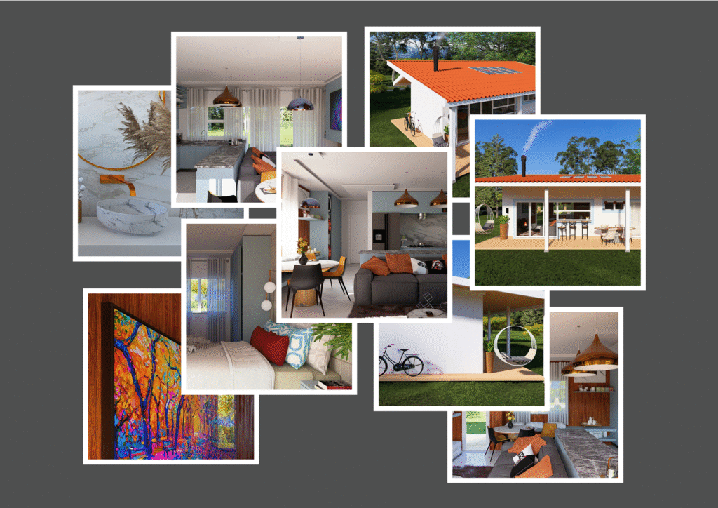 5 Ideias para Integrar Sala e Cozinha com Estilo e Funcionalidade casa-de-campo-pequena-bowl-idea_13