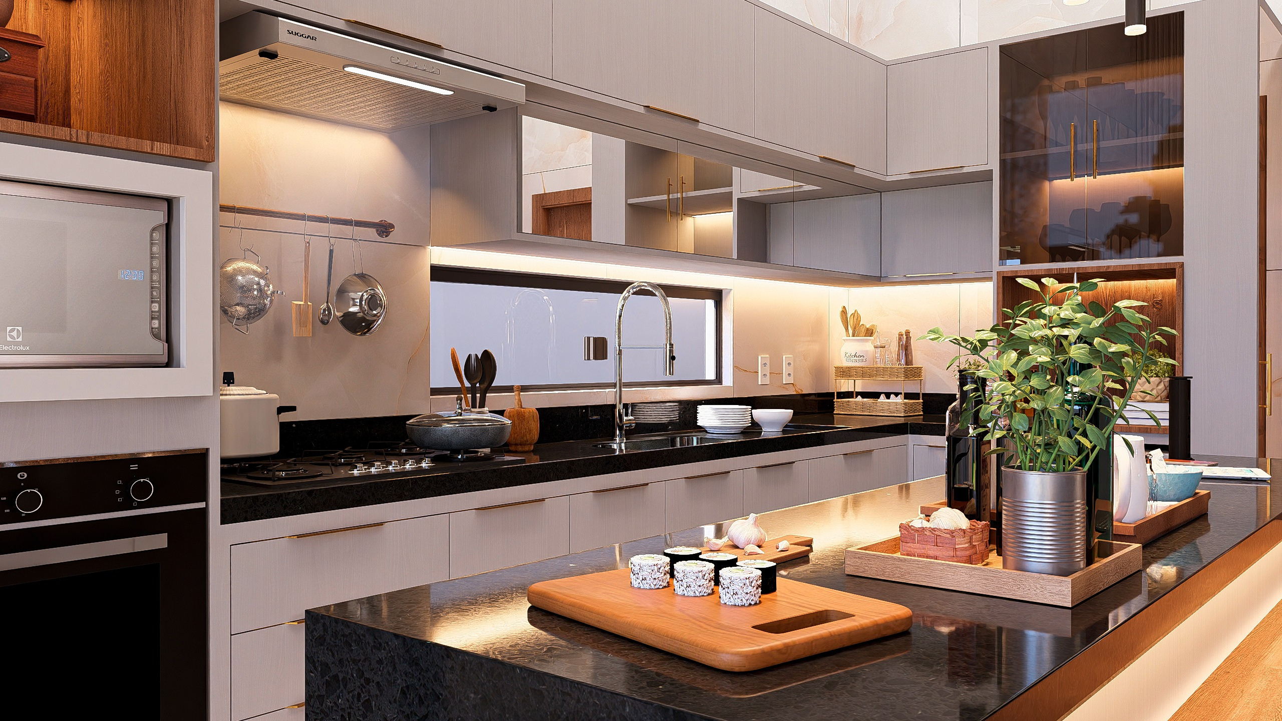 cozinha moderna planejada