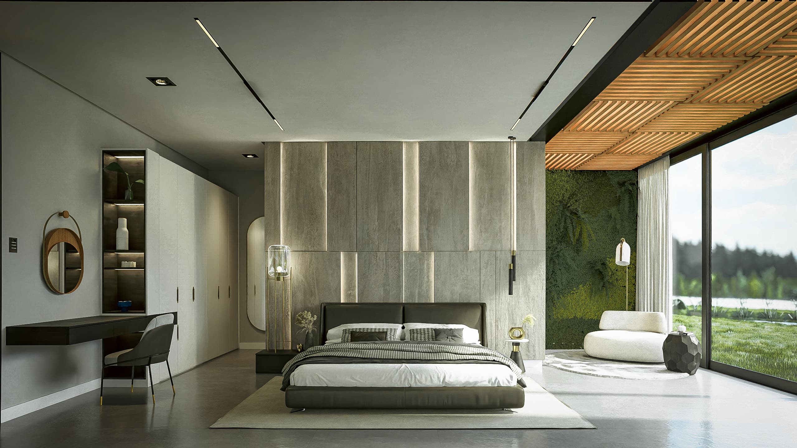 quarto moderno planejado