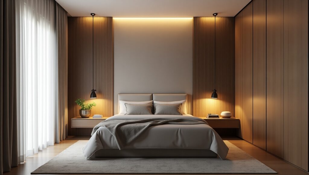 4 ideias de Iluminação embutida para quarto