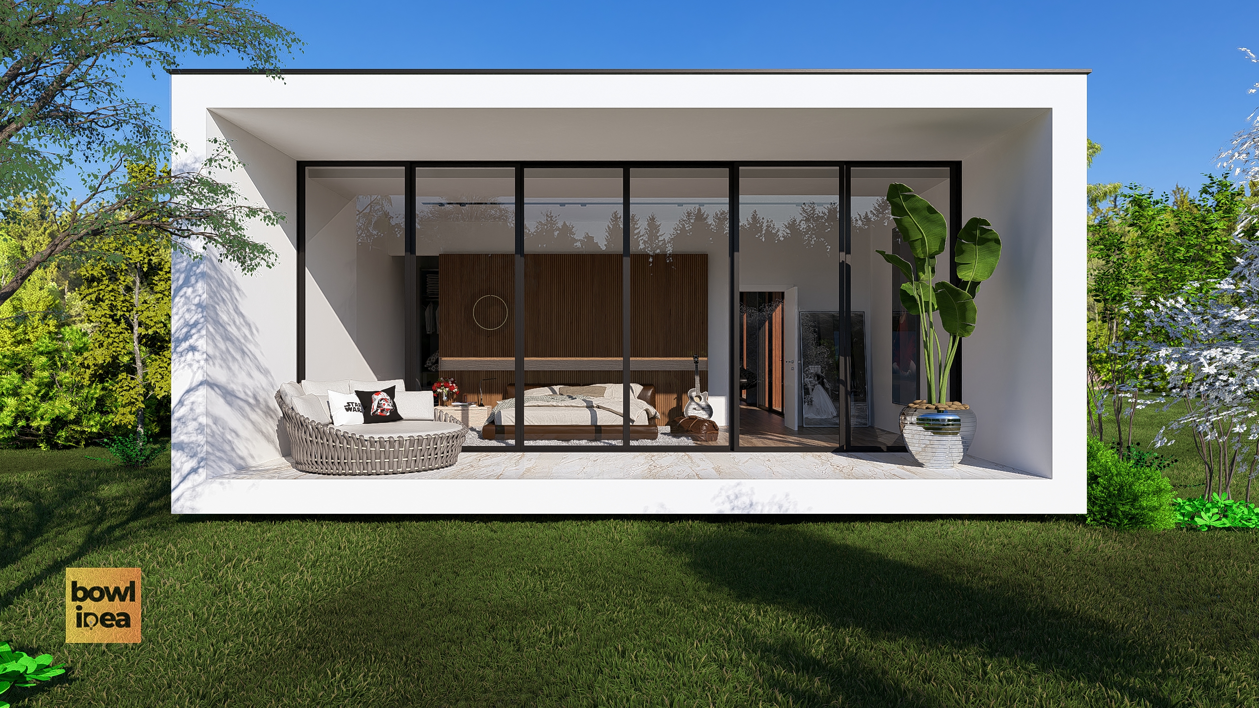 Casa pequena e moderna 5 tendências