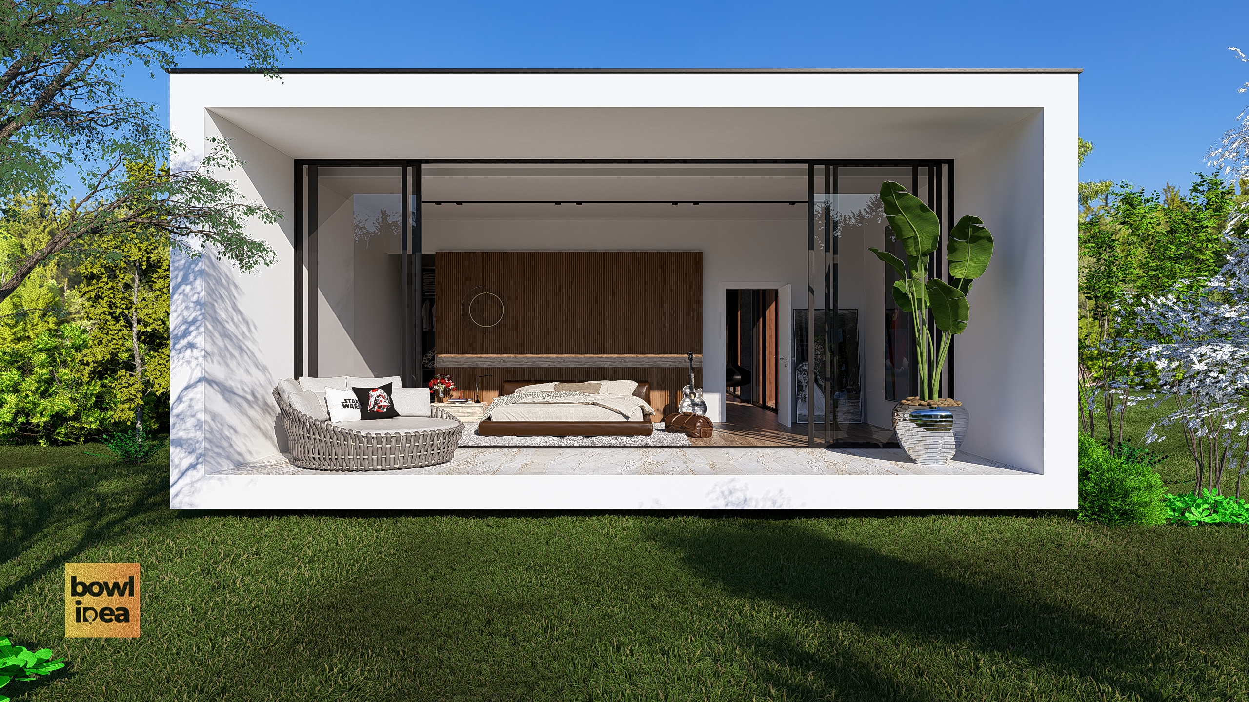 Casa pequena e moderna 5 tendências
