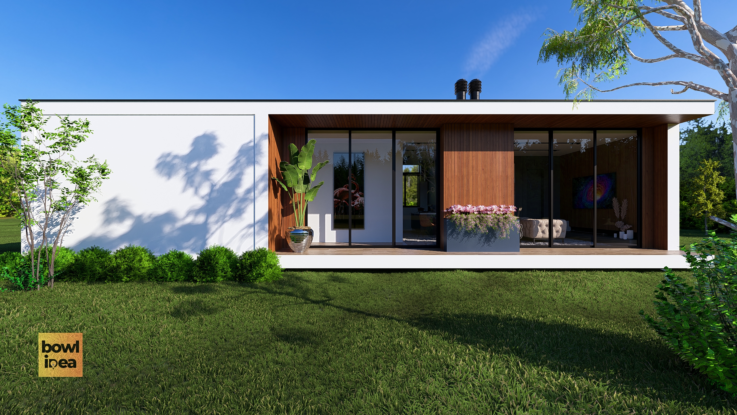 Casa pequena e moderna 5 tendências