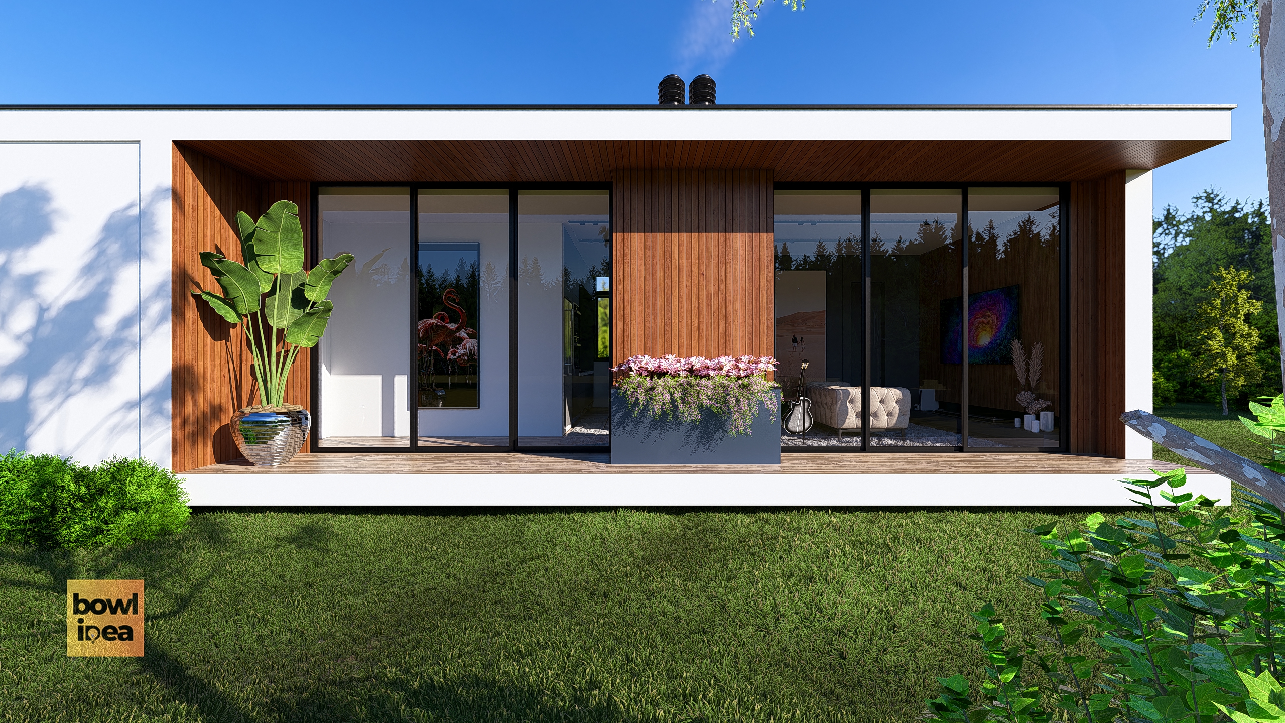 Casa pequena e moderna 5 tendências