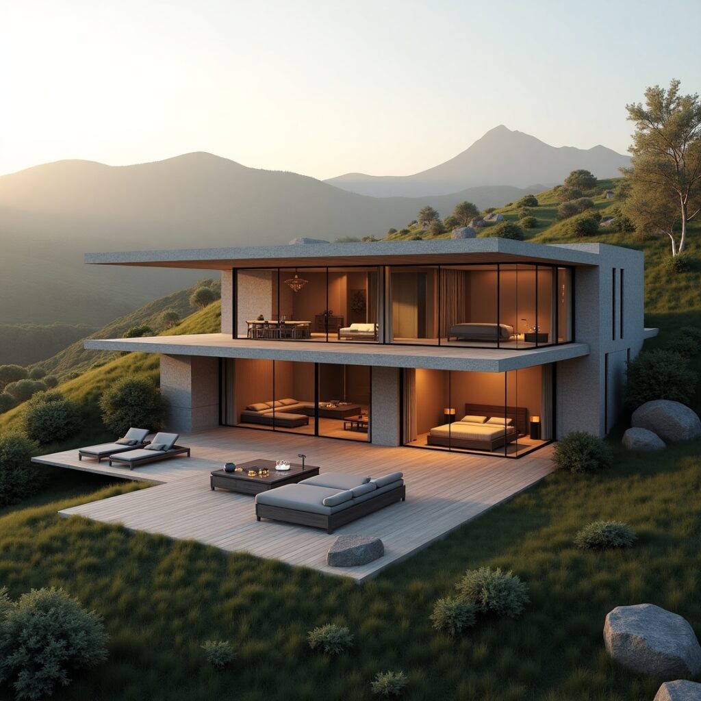 casa de campo moderna
