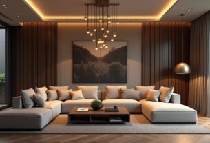 iluminação pendente para sala de estar