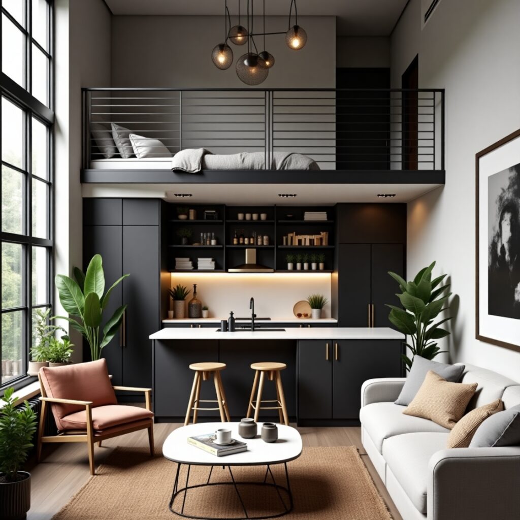 loft moderno pequeno