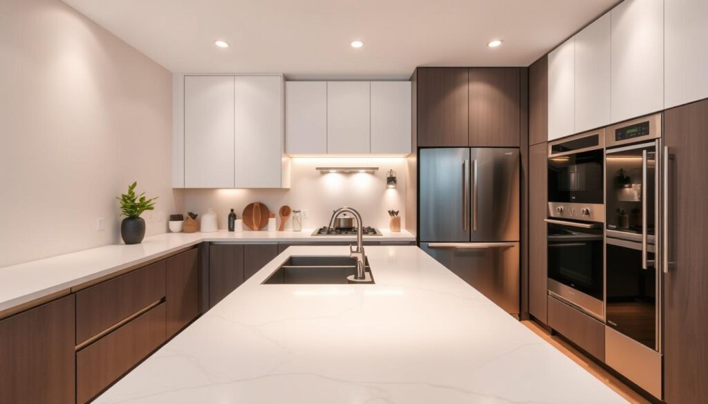 bancada porcelanato
