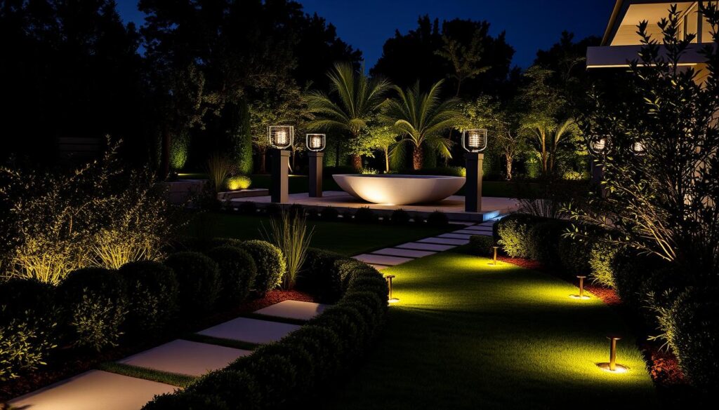 Uso de Tecnologia na Iluminação Externa