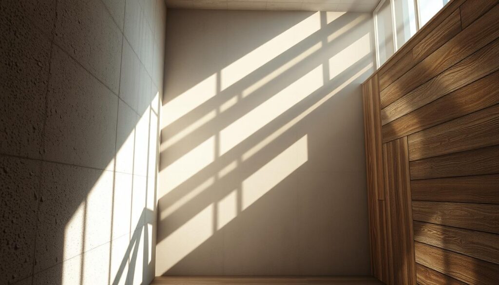 Influência das Superfícies em Cores e Luz