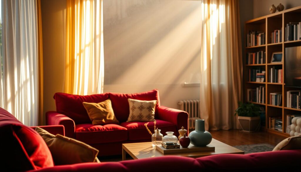 Erro 2: Escolher Cores sem Considerar a Iluminação