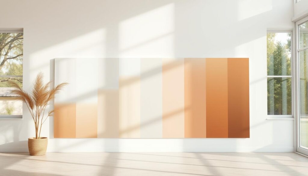 Paletas de Cores Que Funcionam Bem Com Luz Natural