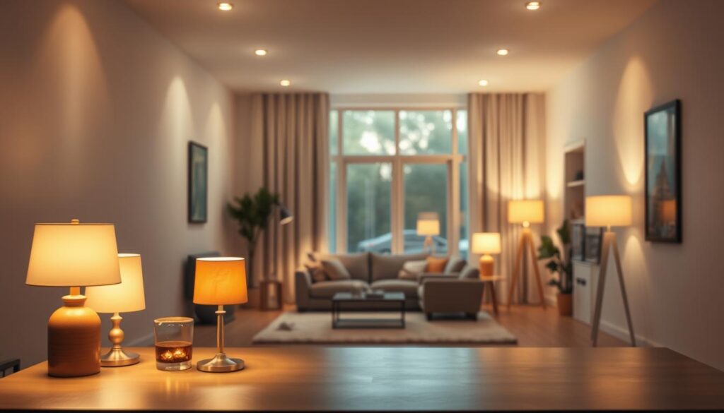 Fluência e Nível de Brilho das Lâmpadas