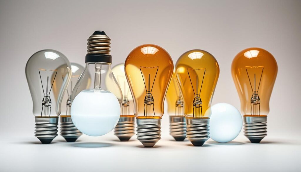 Escolhendo a Temperatura da Cor da Lâmpada