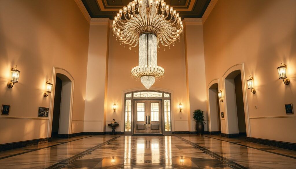 Iluminação em Ambientes Amplos