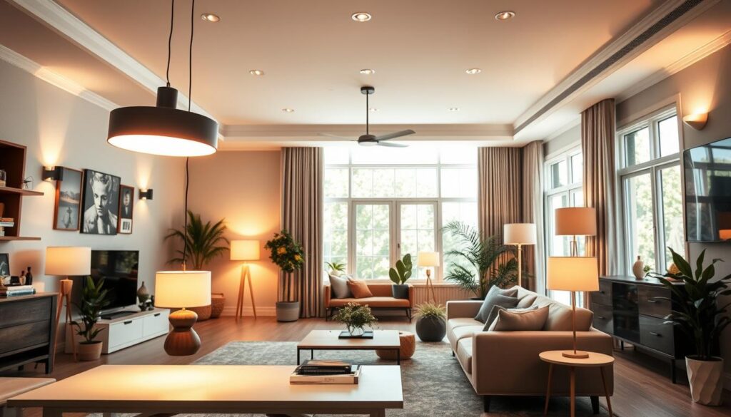 Tipos de Iluminação para Sala de Estar