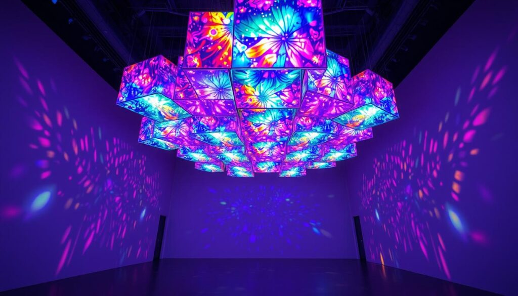 iluminação criativa