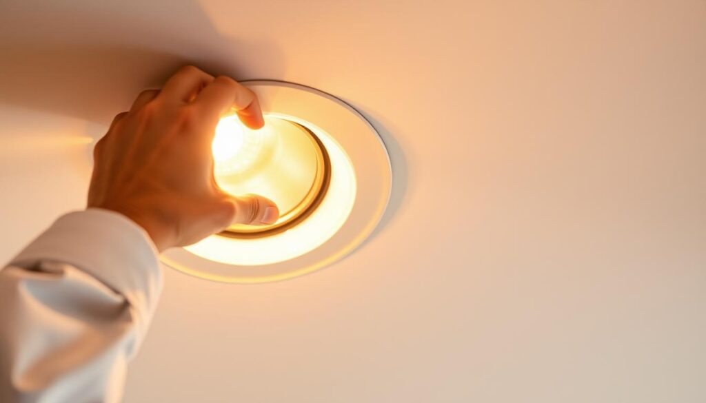 Manutenção da Iluminação Embutida