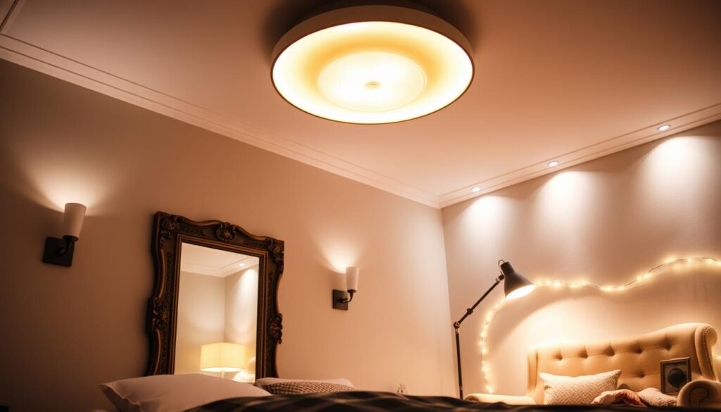 Combinações com outros tipos de iluminação