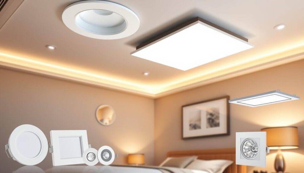 Produtos Recomendados para Iluminação Embutida