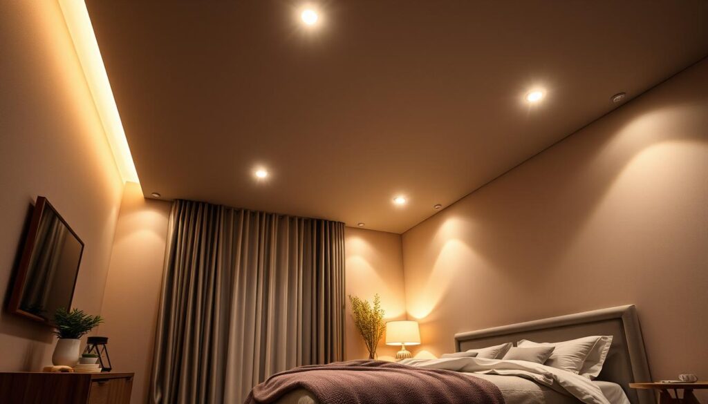 Planejamento da Iluminação no Quarto