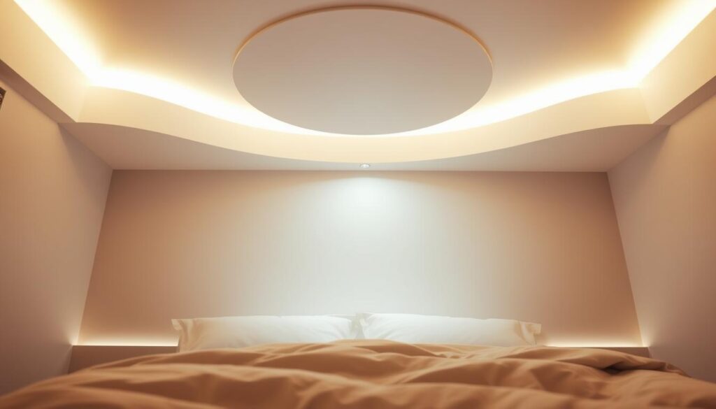 Benefícios da Iluminação Embutida no Quarto