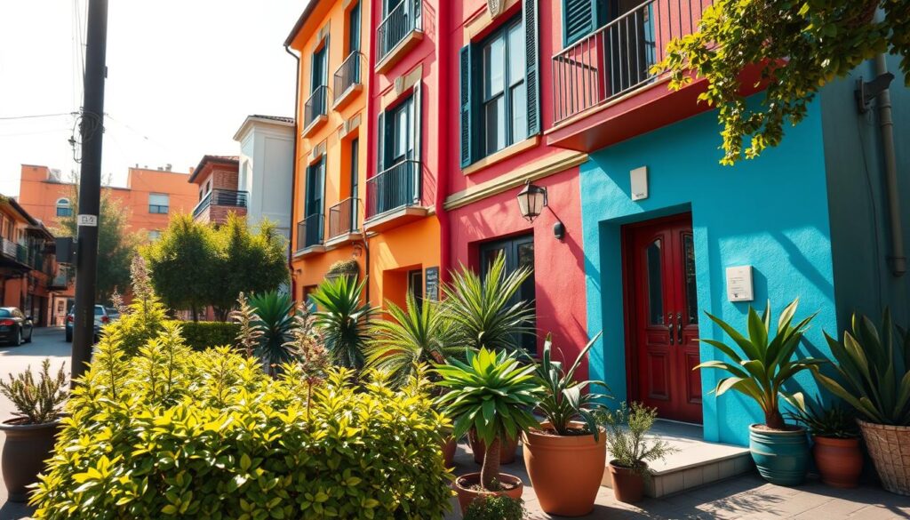 Cores Externas: A Primeira Impressão