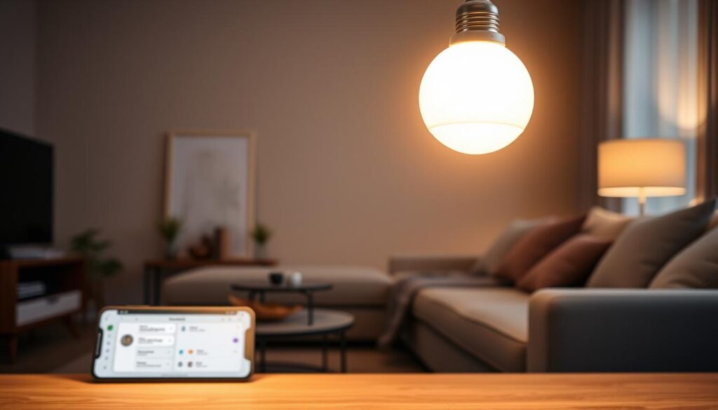 Benefícios das lâmpadas inteligentes