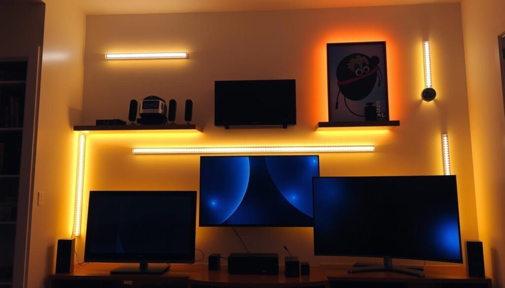 Luzes De LED Para Diferentes Tipos de TV