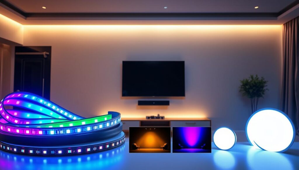 Tipos de luzes de LED disponíveis no mercado