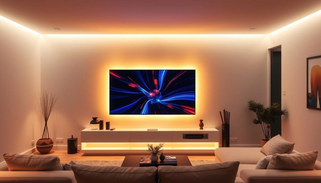 Luzes De LED e Ambientes Inteligentes
