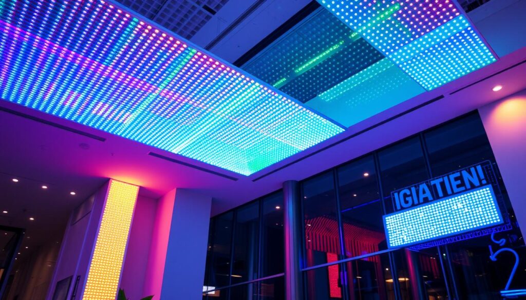 Aplicações de Luzes de LED Piscando