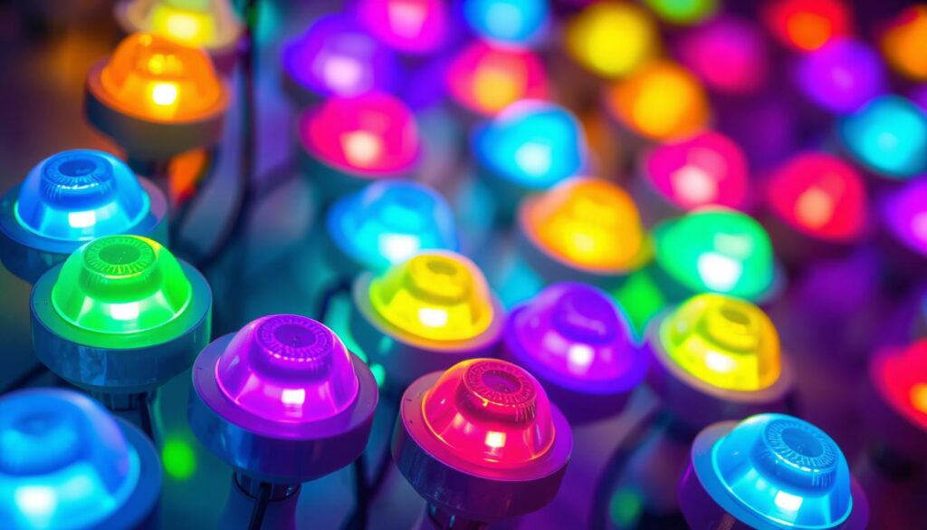 Variedade de Cores e Efeitos Impressionantes