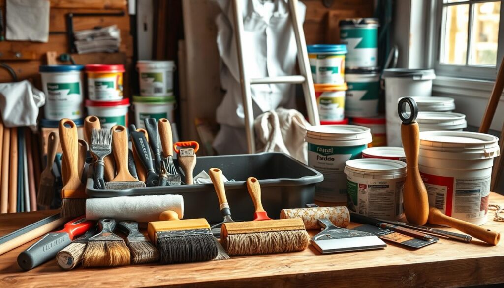 Ferramentas Necessárias para Pintura