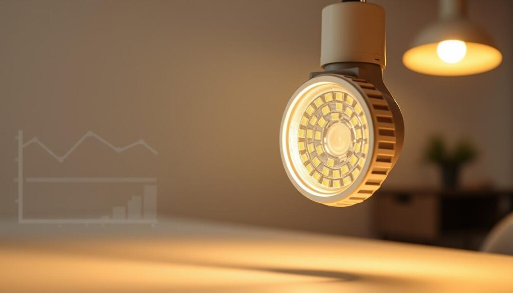 Luzes De LED E Consumo De Energia