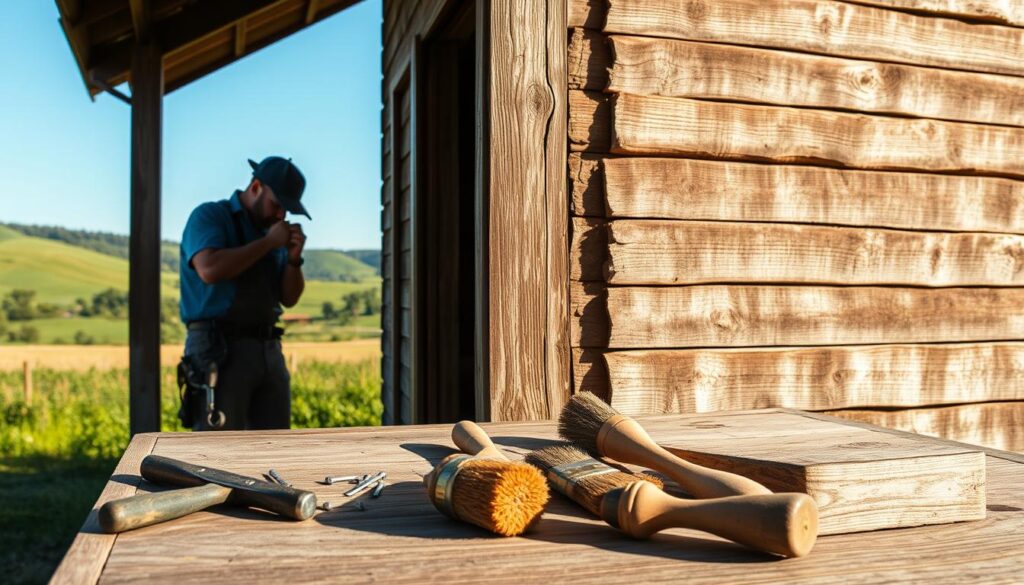 Manutenção de Painéis Ripados