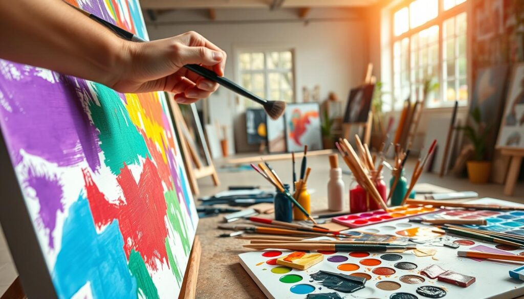 Dicas para aplicar técnicas de pintura criativa