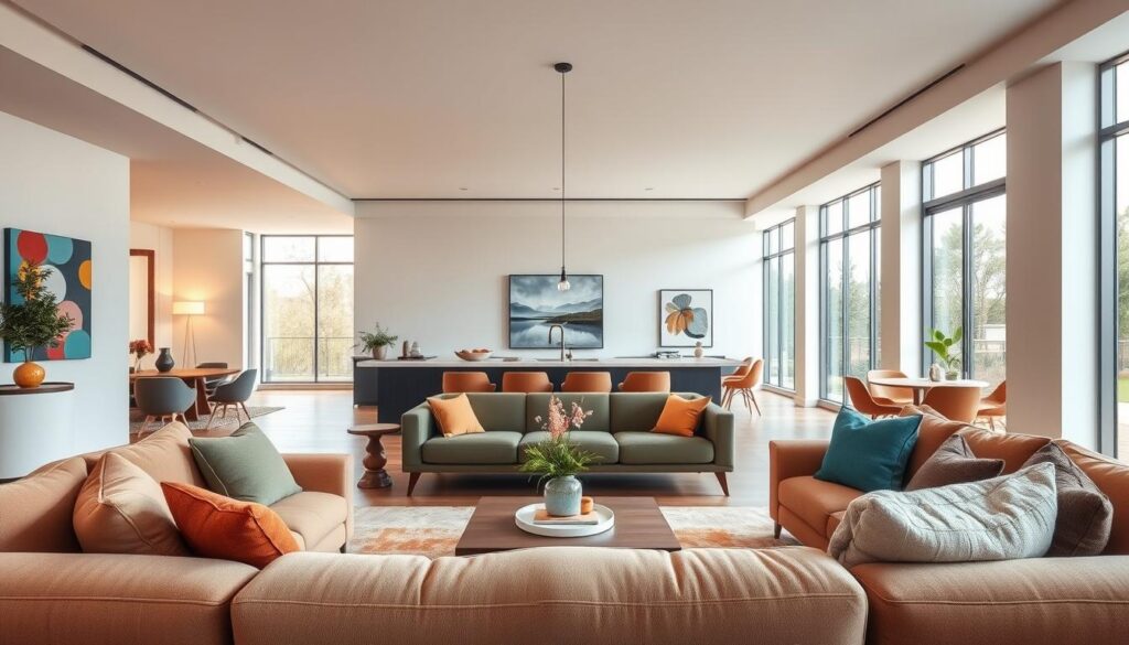 Harmonizando Cores em Diferentes Ambientes Integrados