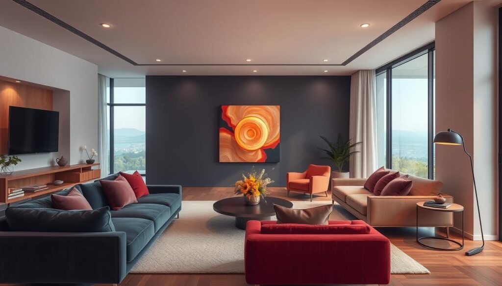 Técnicas de Aplicação de Cor em Ambientes Integrados