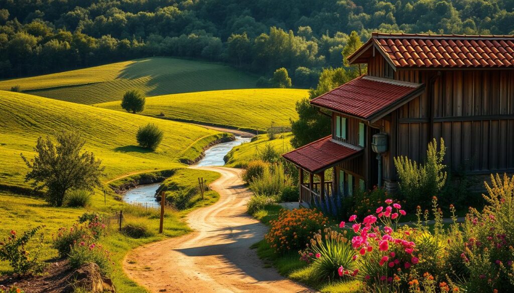 A Psicologia das Cores em Ambientes Rurais