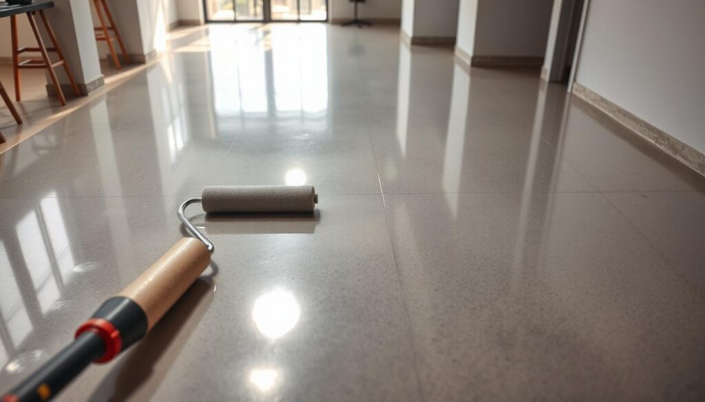 Técnicas de Aplicação de Tinta Epóxi em Pisos de Loft