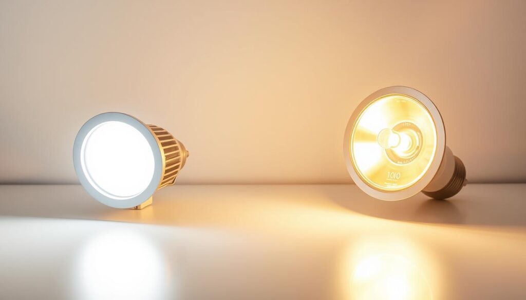 Comparação Entre Lâmpadas LED e Halógenas