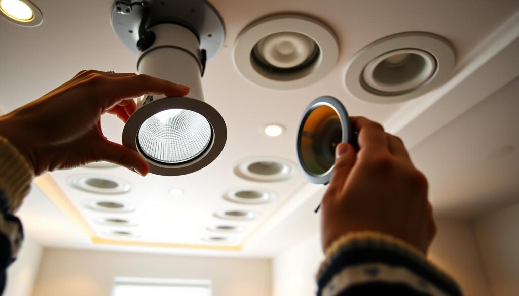 6. Manutenção das Lâmpadas Embutidas