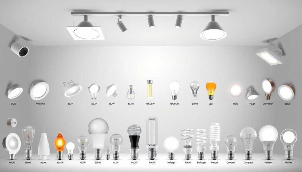 iluminação embutida